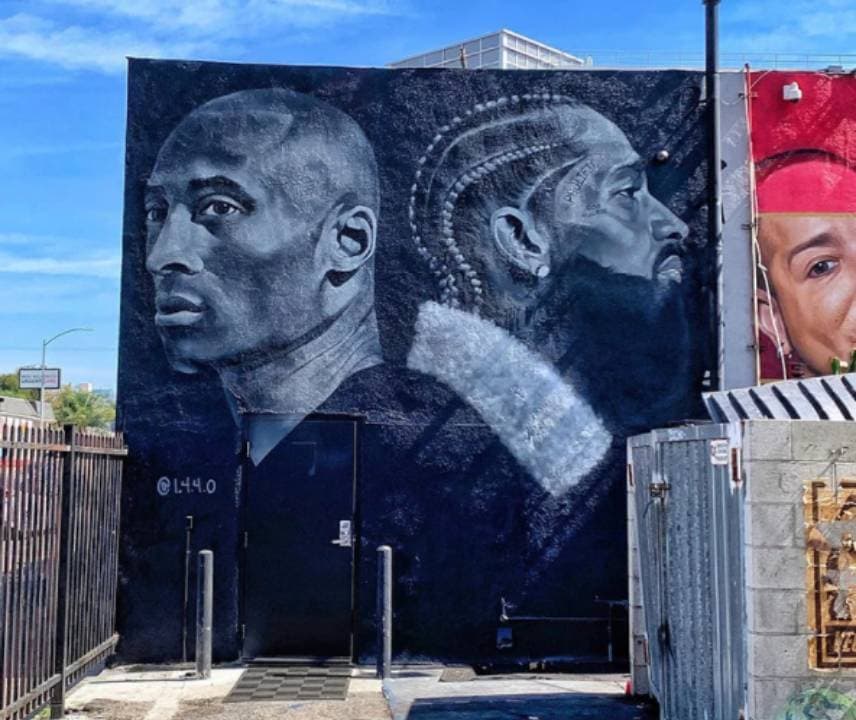 Las calles de las principales ciudades de los Estados Unidos se adornan con las asombrosas muestras de amor para la leyenda de la NBA.