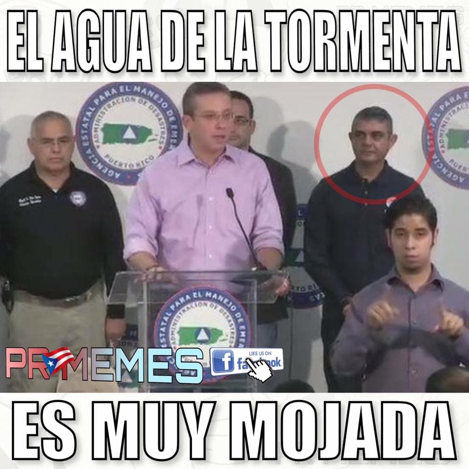 El paso de la tormenta tropical por la Isla ha desatado la ingenuidad de los boricuas.
