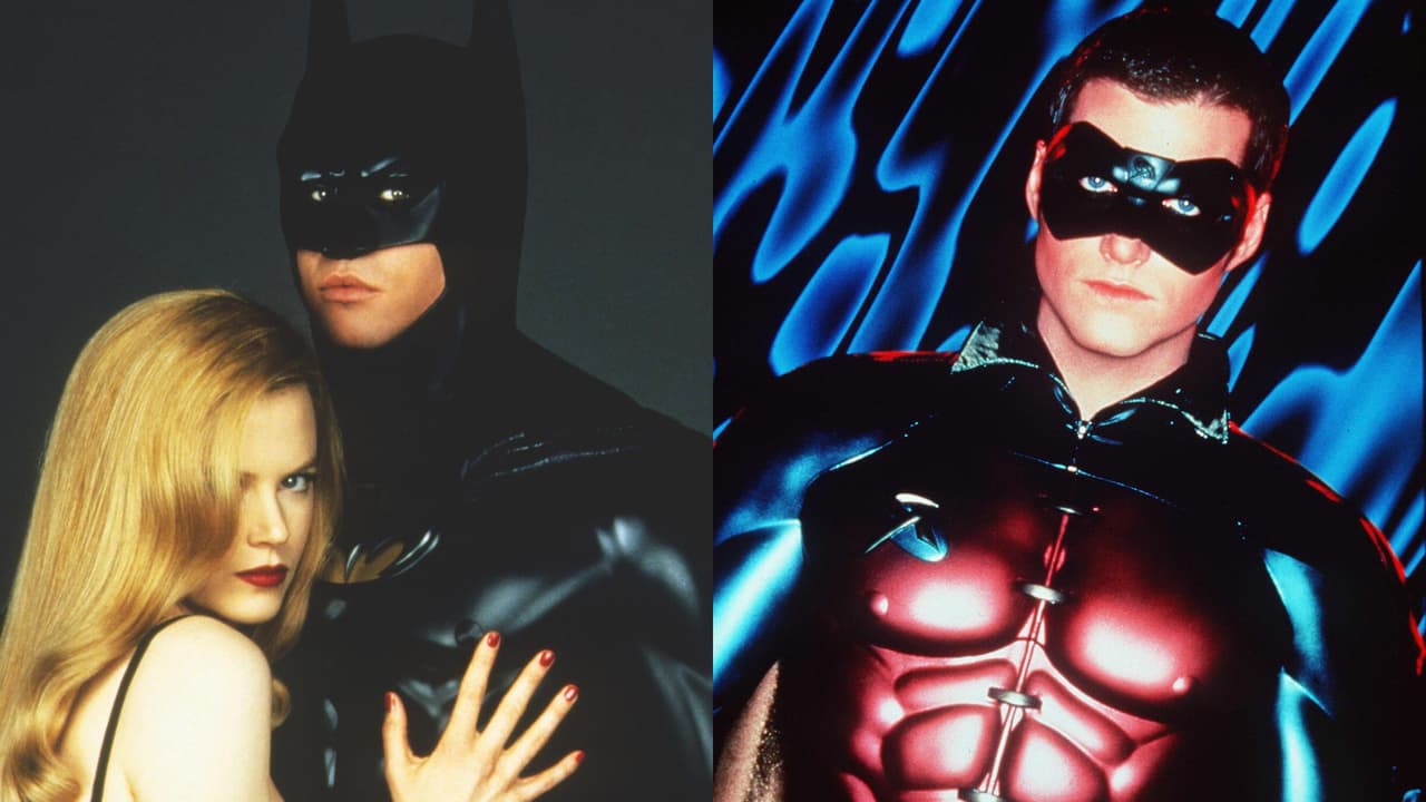 En ‘Batman Forever’ (1995) los trajes tenían pezones por estar inspirados en las armaduras romanas.
