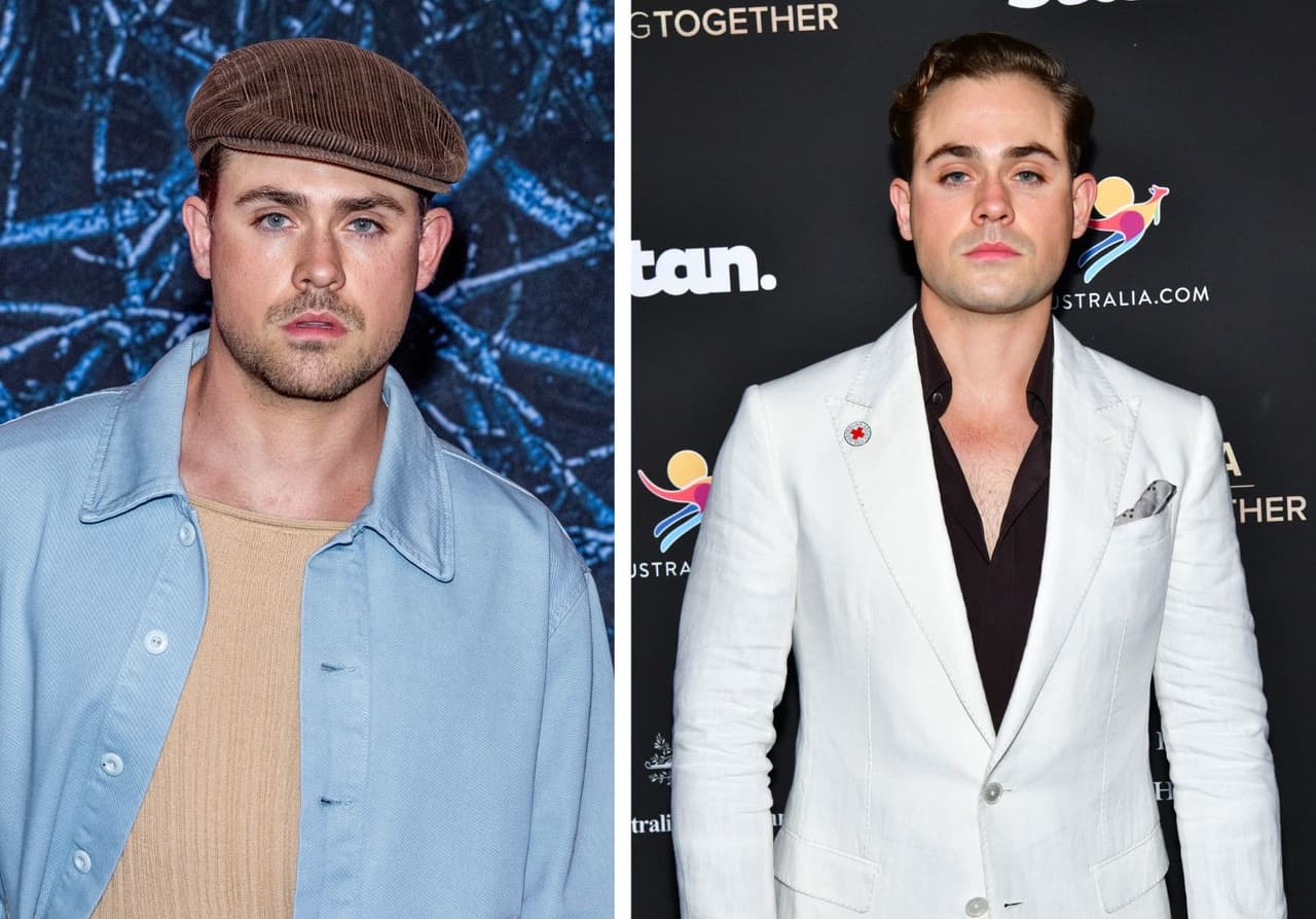 En la vida real, Dacre también cautiva con su atractivo semblante, con o sin barba.