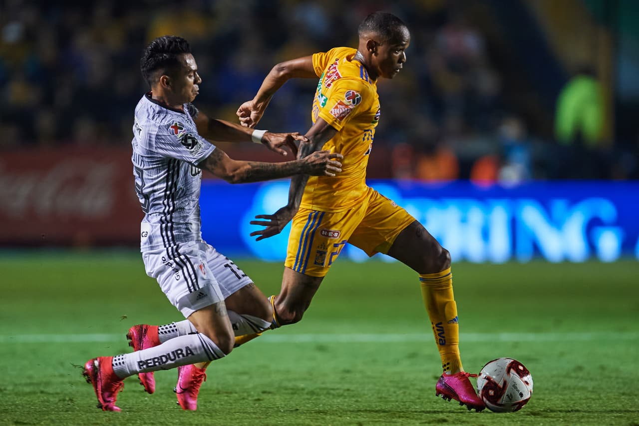 Con goles de Luis Quiñones y André Pierre Gignac, Tigres le pega 2-1 al Atlas y se queda con los tres puntos.