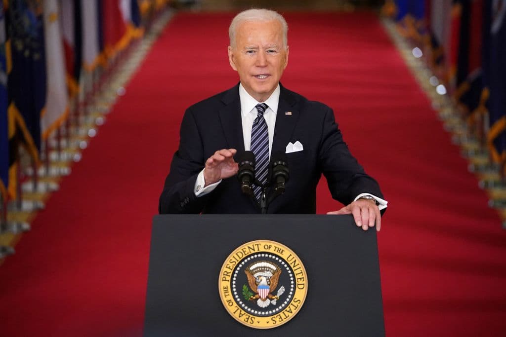 Mayo 1 y julio 4: Biden pone fechas en el camino al fin del "sacrificio colectivo" impuesto por el coronavirus