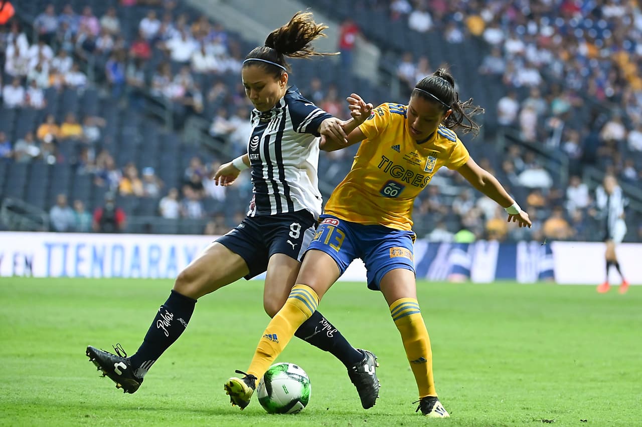 Sin embargo, después del segundo gol de Tigres por fin parece que despertaron las Rayadas.
