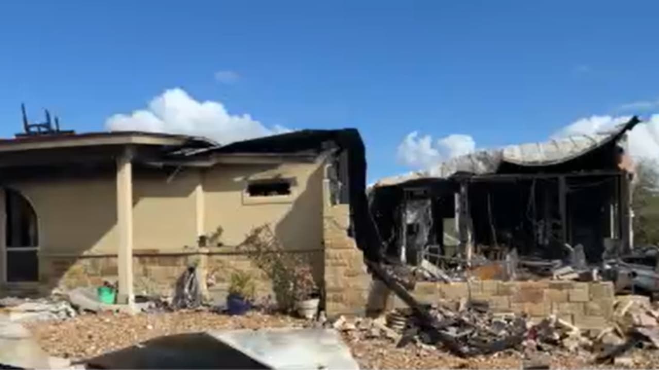 La familia Castro perdió su hogar en un incendio ocurrido horas después del funeral de Rubén Castro, en San Antonio, Texas.