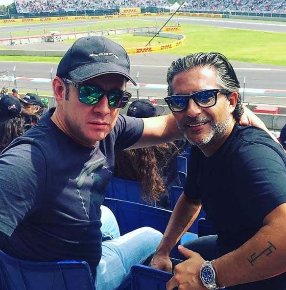 Nuestro querido Raúl Araiza disfrutó el fin de semana en el famosísimo Gran Premio de México, Formula 1.