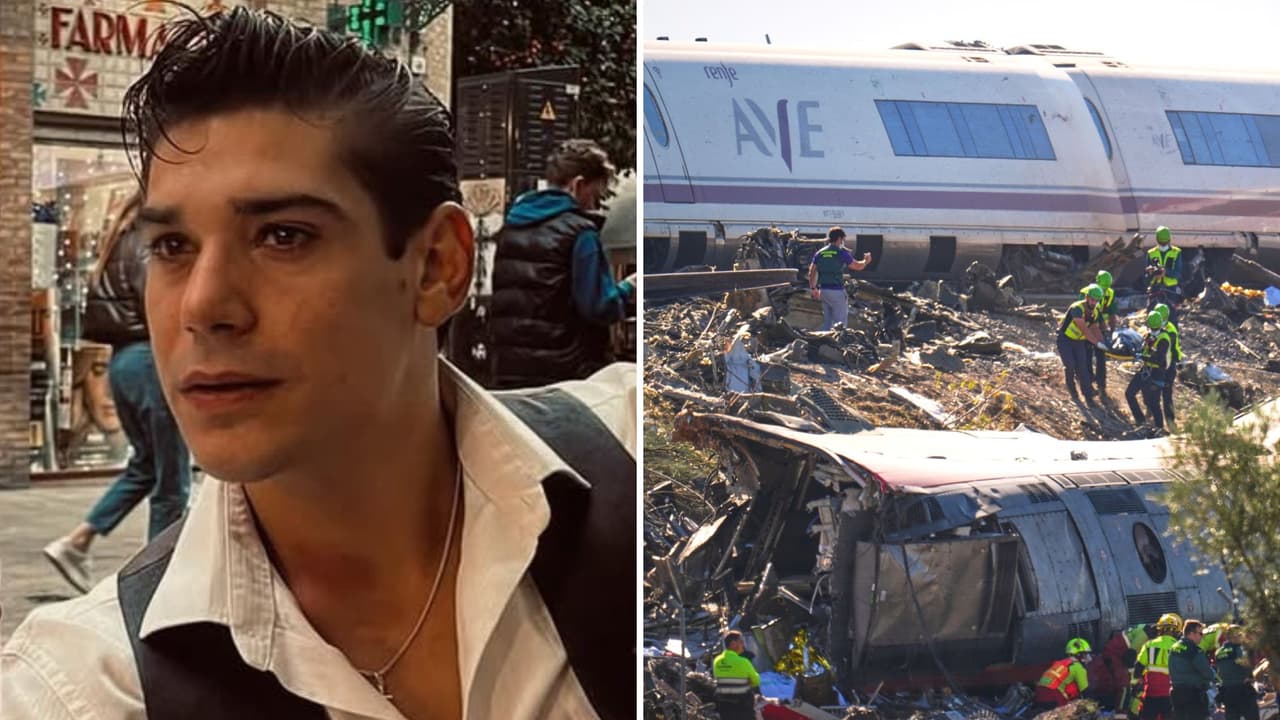 Actor de ‘Dolor y gloria’ busca entre lágrimas a su papá tras choque de trenes en Toledo: “Un infierno”