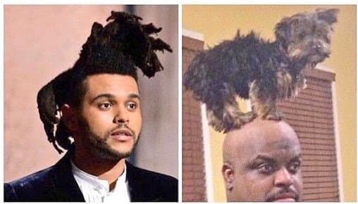 ¿Qué se puso The Weekend en la cabeza?