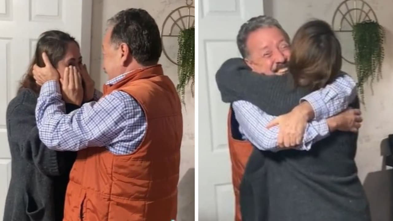 Padre e hija se reunen después de 21 años separados: así fue su inesperada reacción al verse