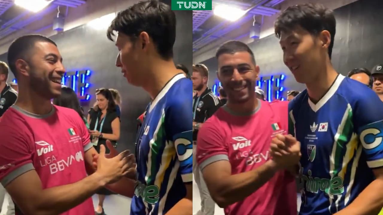 Erik Lira y Heung-min Son protagonizan momento especial en el All-Star Game