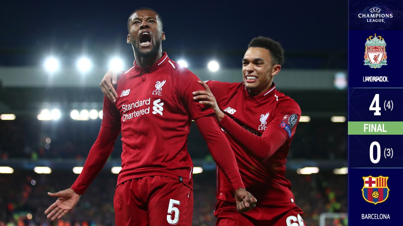 Finalmente, Shakira calificó como “día gris” el martes en que el Barcelona no supo
<b> </b>mantener una ventaja de tres goles y tampoco metió un gol de visitante que le complicara las cosas al Liverpool.