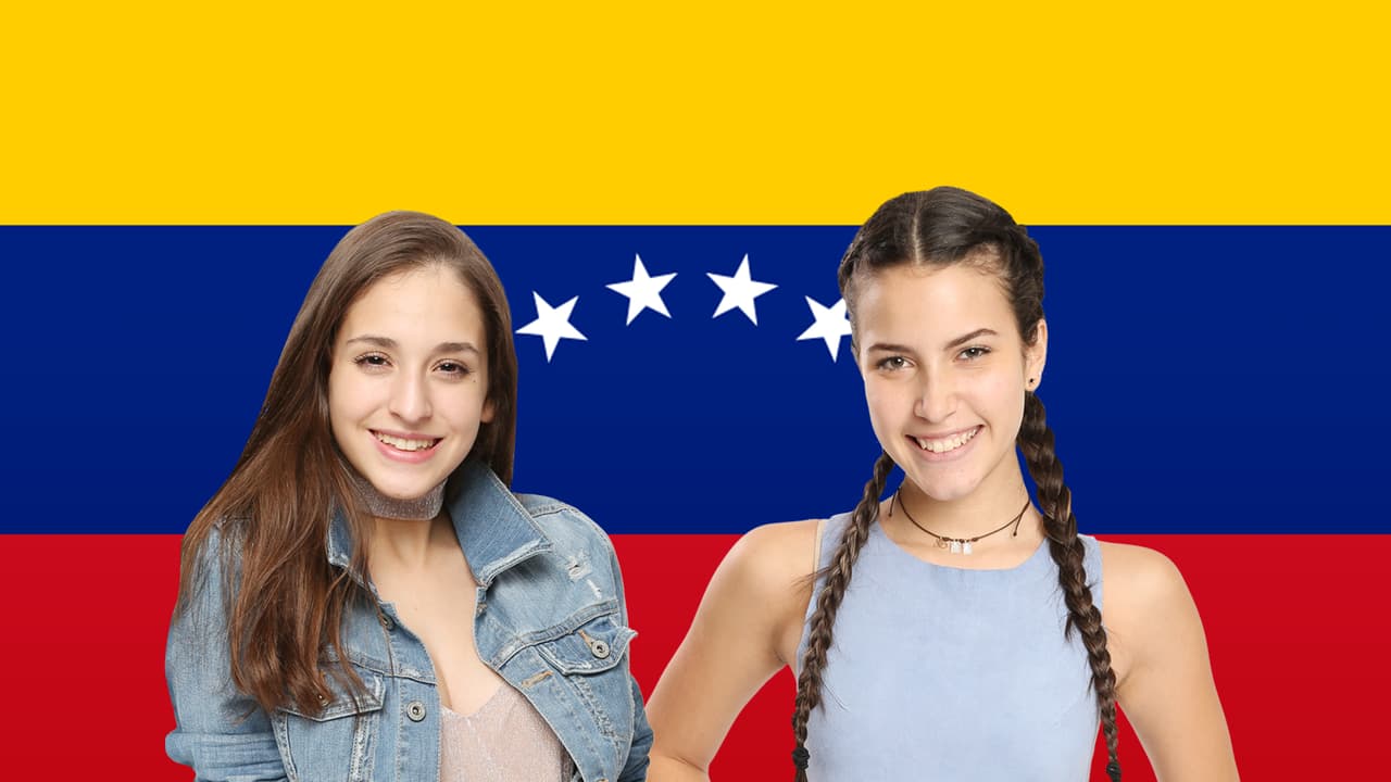 Venezuela tiene dos bellas representantes en La Banda. Sofía y Zhamira.