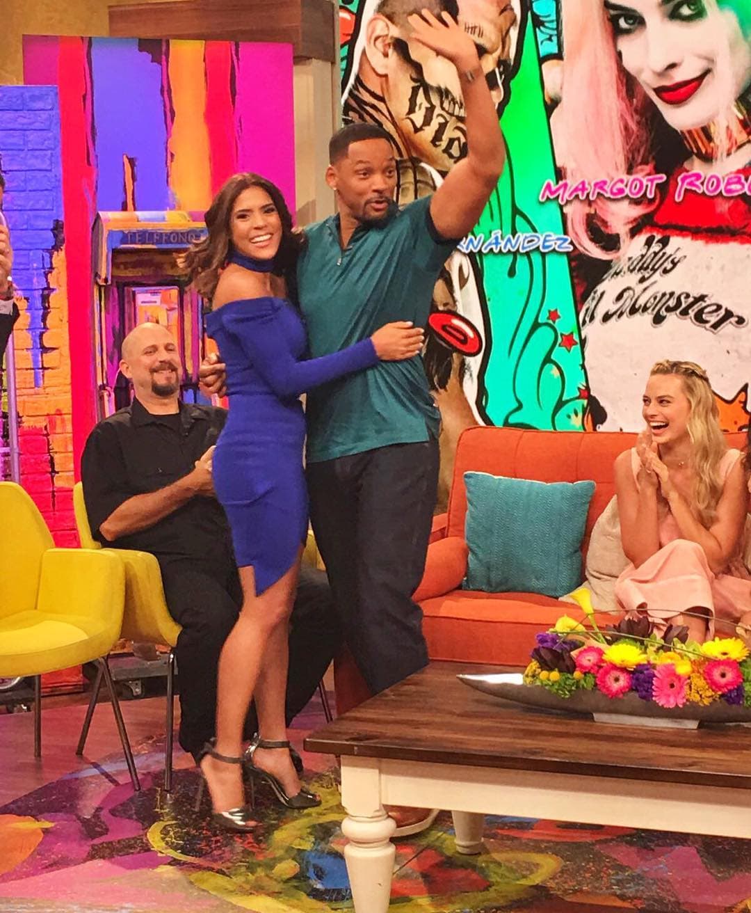 Cuando Francisca conoció a Will Smith en julio de 2016, le dedicó un mensaje muy especial: "Hoy no pude contener la emoción al conocer a este hombre que tanto admiro, no solo por su talento como actor, cantante, comediante y productor, también por su calidad humana, por inspirarme con su ejemplo a ser mejor cada día".