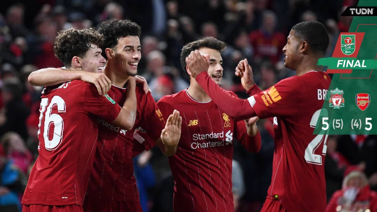 ¡Lluvia de goles! Liverpool eliminó al Arsenal en juegazo