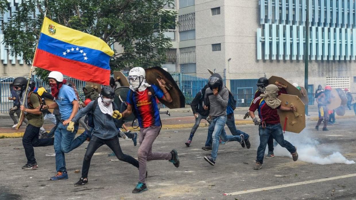 Protesters have been on the streets from more than a month, increasingly better prepared with masks and shields.