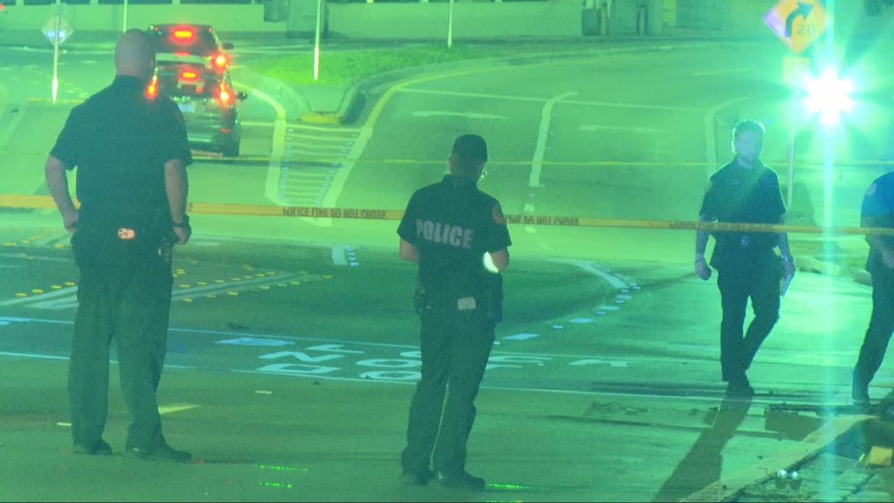 Investigan choque y fuga que dejó muerto al conductor de un scooter en Miami