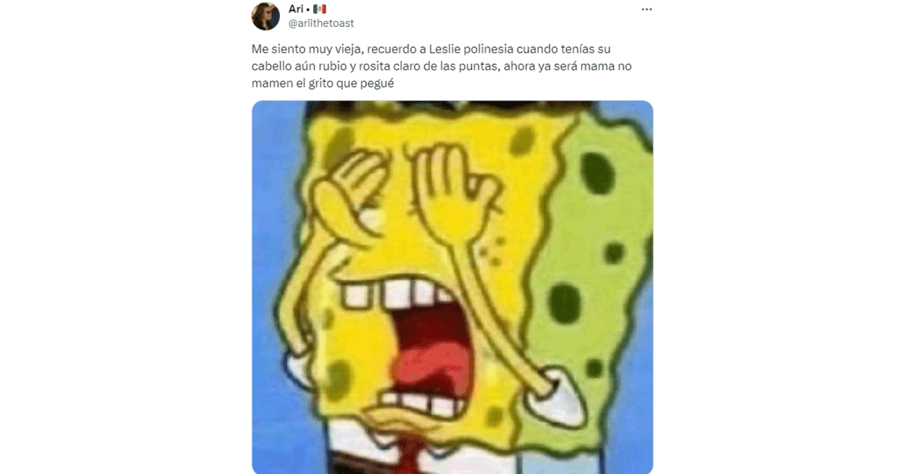 Fans reaccionan al embarazo de Lesslie Polinesia