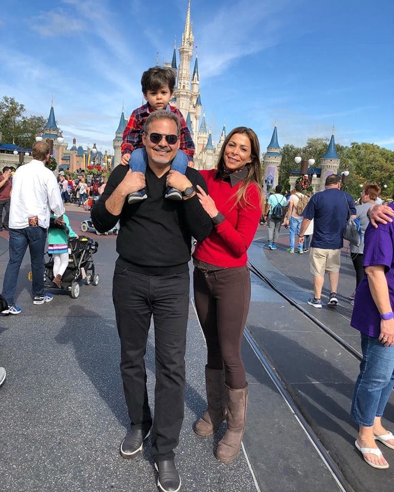 La foto con el castillo de fondo no podía faltar.