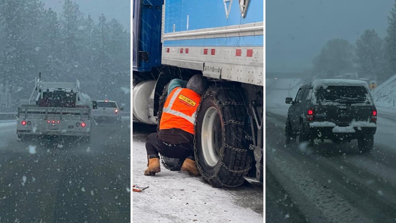 Condiciones extremas y peligro en las carreteras: mira los estragos de la tormenta en el norte de California