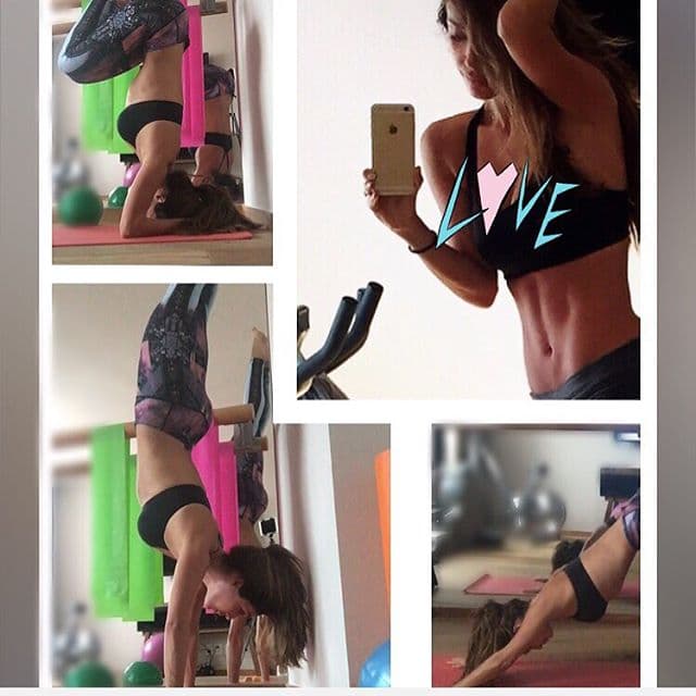 Es una amante del ejercicio.