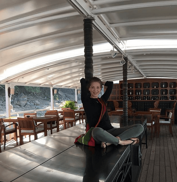 Aunque deberá seguir haciéndose revisiones periódicas, pareciera que decidió realizar este viaje como homenaje a su lucha.
<br>