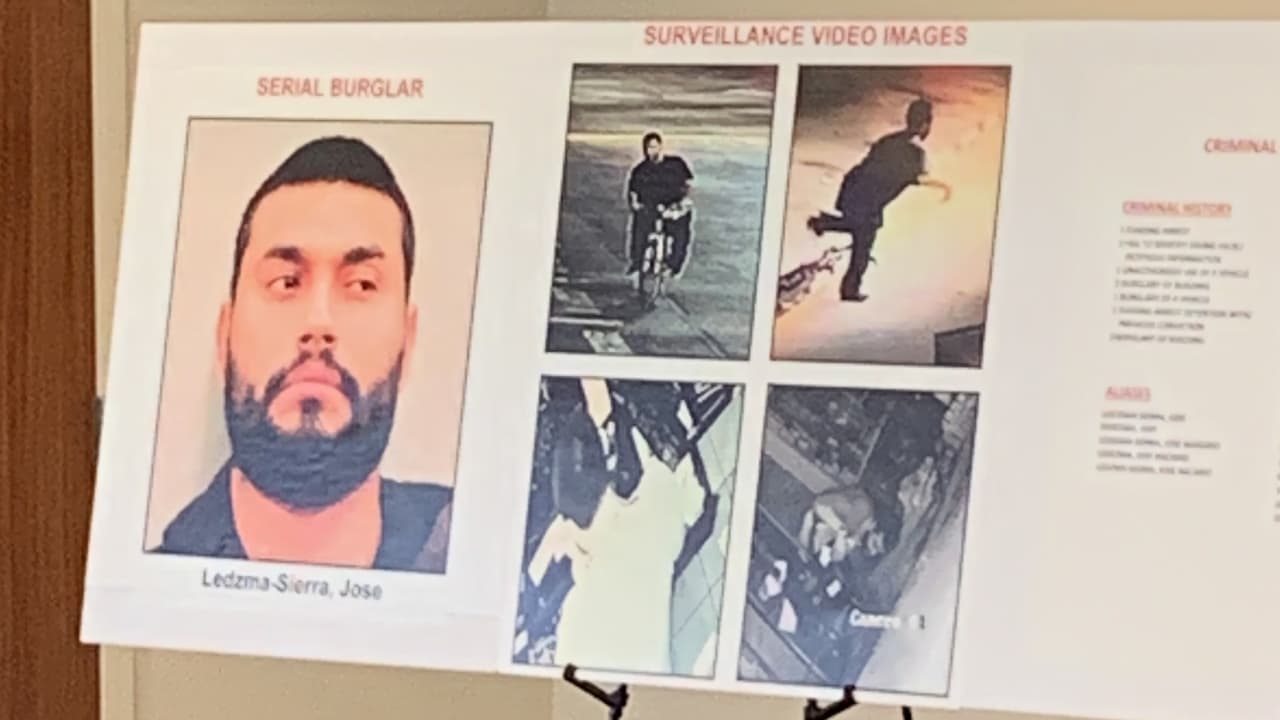 El sospechoso enfrenta cargos por tres incidentes de robo a edificios. Se cree que está vinculado a un total de 48 casos en los que asaltó negocios al suroeste de Houston durante la noche.