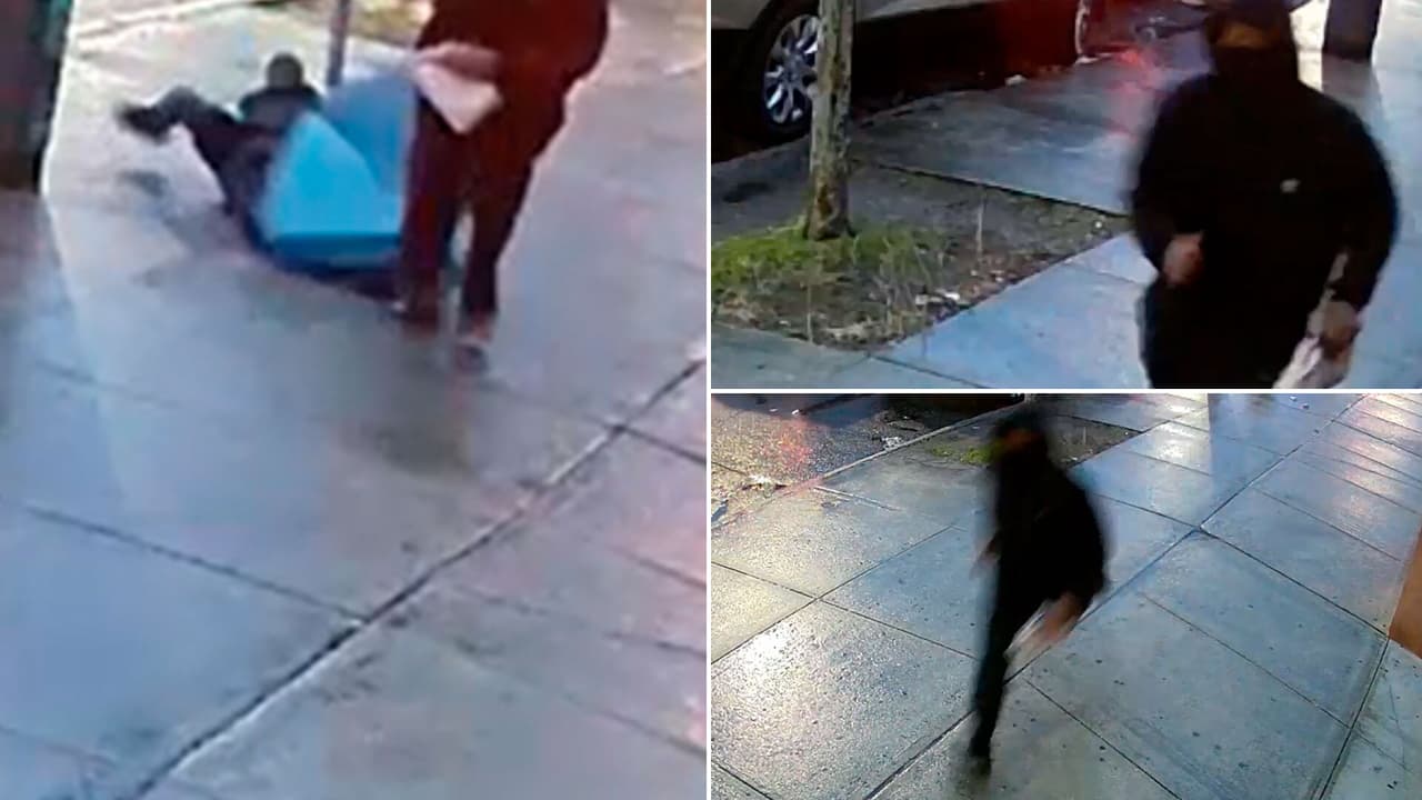 Arrojan a embarazada al piso para robarle su cartera en Queens