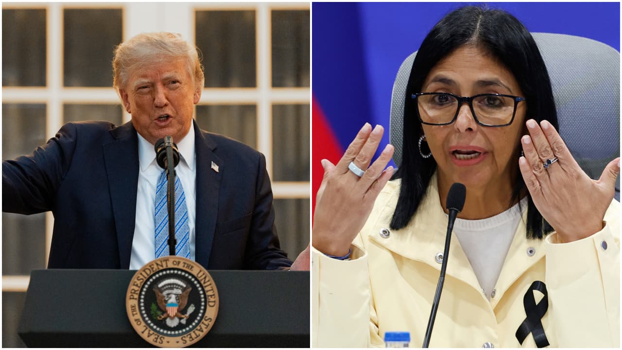 Asamblea de la ONU podría llevar al primer cara a cara de Trump con Delcy Rodríguez, según reporte