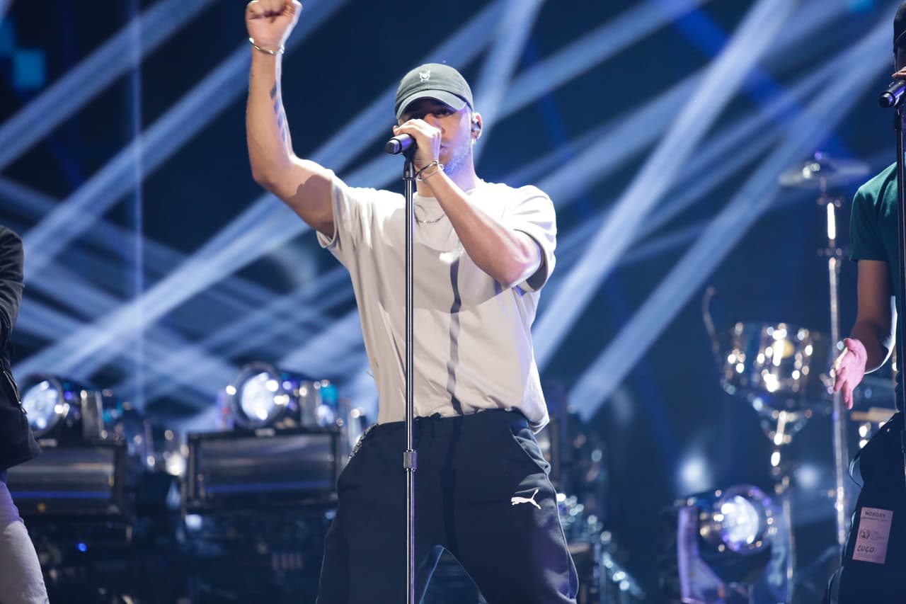 Están nominados en la categoría de Mejor Nuevo Artista y fácilmente pudieran llevarse el gramófono. ¿Será así? Sea como sea el crecimiento de estos chicos ha sido increíble desde que ganaron la primera temporada de La Banda. Te dejamos con lo mejor de su ensayo.