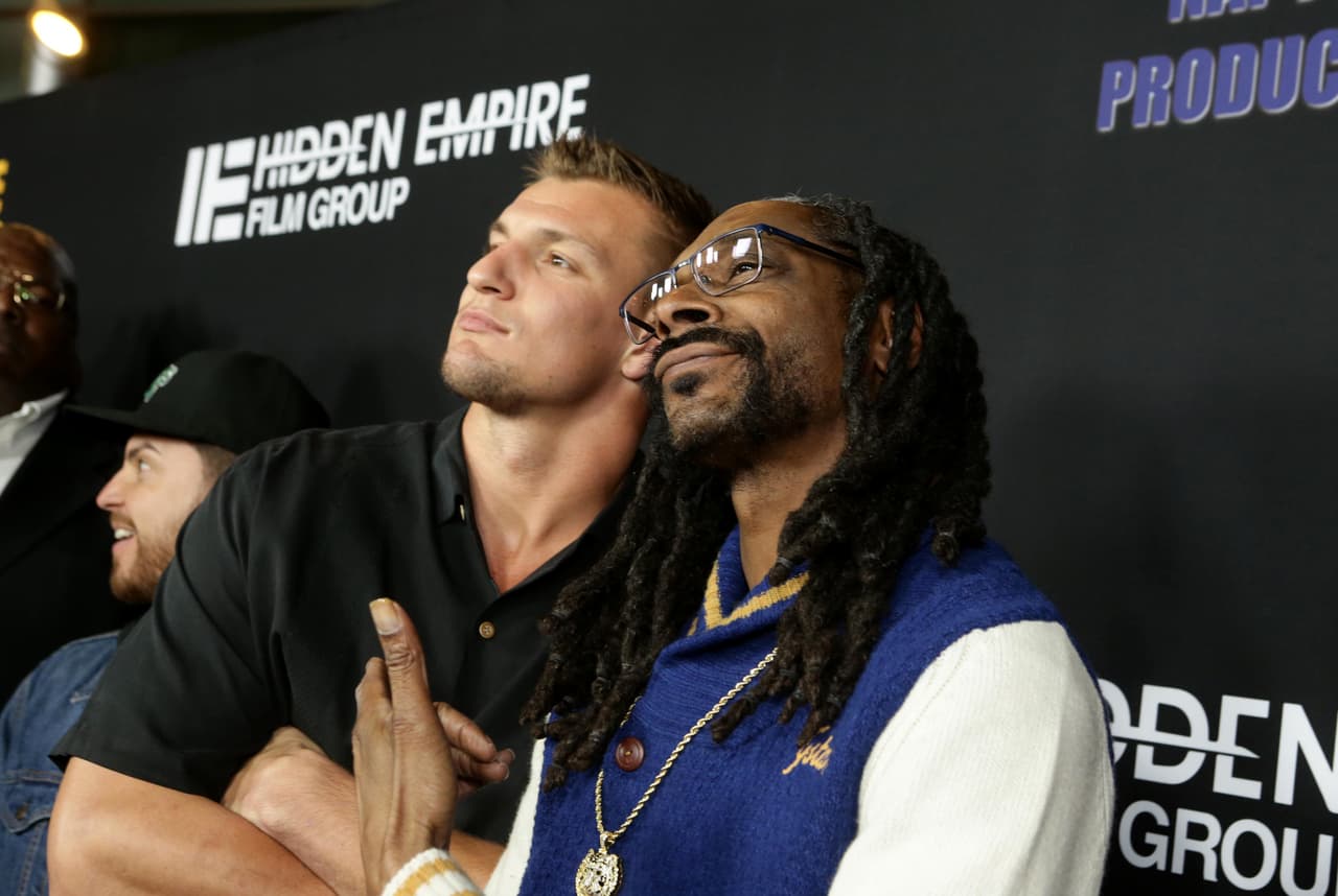 Rob Gronkowski, el 'celebrity' de New England Patriots en la NFL, que se prepara para ser estrella de Hollywood.