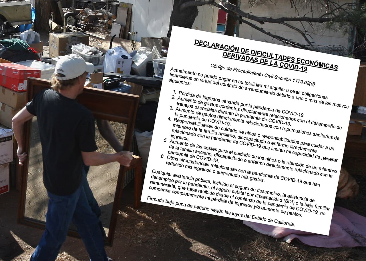 Si no tienes para pagar la renta del mes, esto debes saber para evitar el desalojo en California