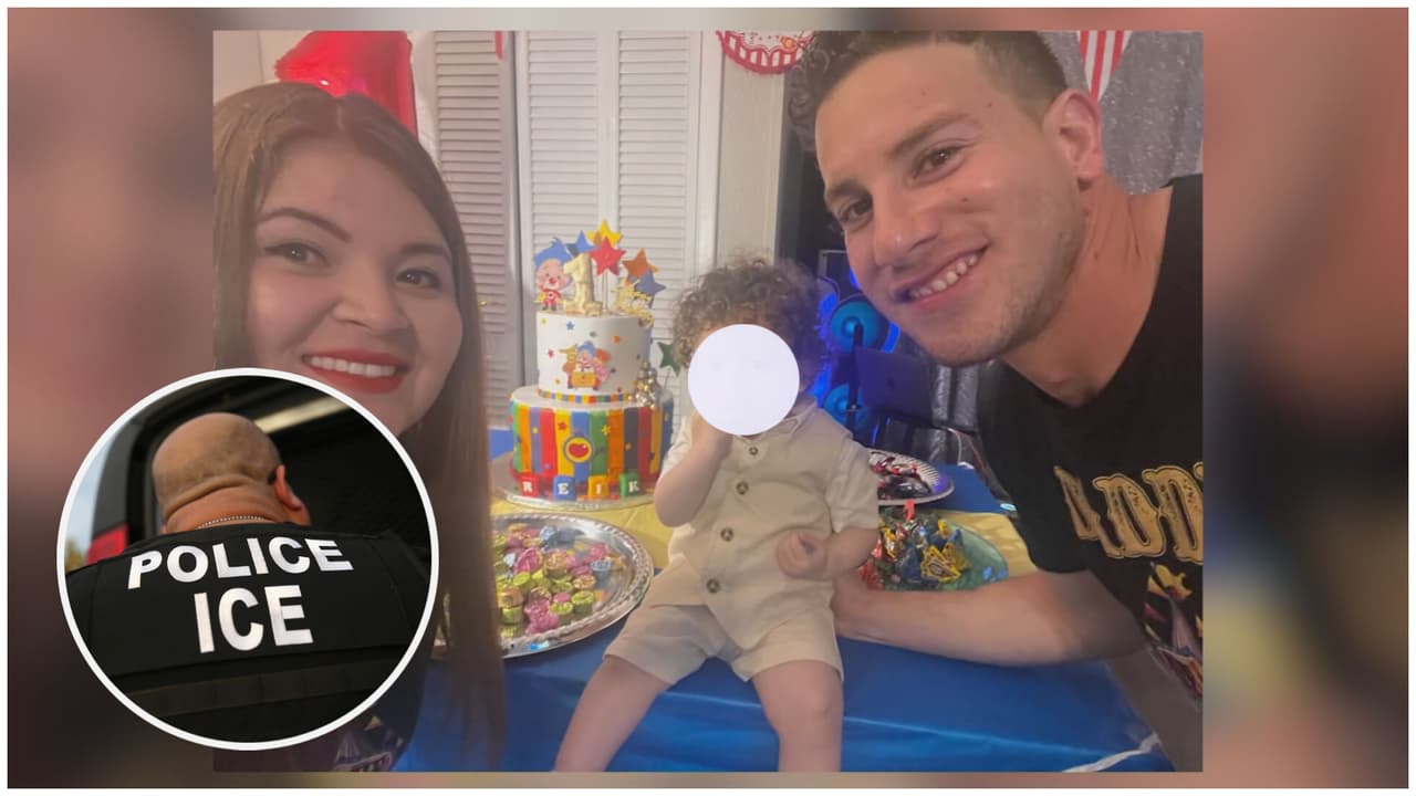 “Es el sustento de mi familia”: habla esposa de cubano con I-220A que fue detenido por ICE en Miramar