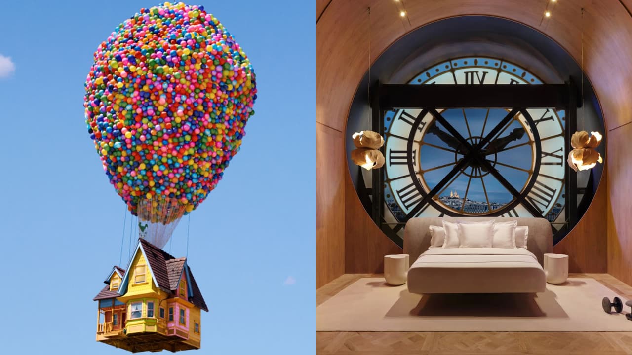 Dormir gratis en la casa de Up o en el Museo de Orsay de París es posible gracias a Airbnb Icons