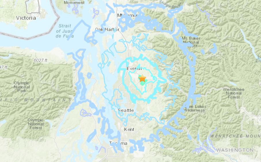 Vuelve a temblar en la costa Oeste, esta vez en Washington: un sismo de 4.6 sorprendió a los residentes de Seattle
