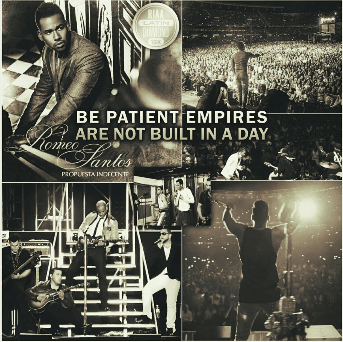 Romeo es ejemplo de que el éxito llega después de trabajar, trabajar, trabajar.