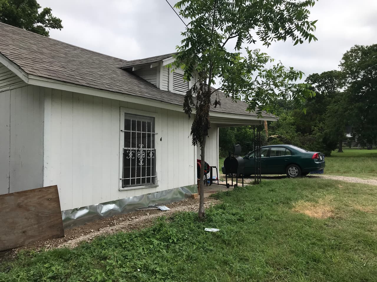 La casa de Ramiro Hernández Márquez.