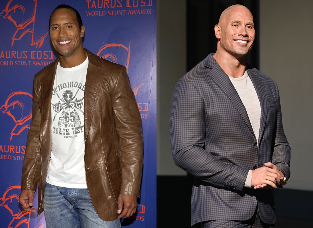 Dwayne Johnson se dio a conocer en la década de los 90 como luchador profesional de la WWE, más tarde amplió su popularidad después de formar parte del elenco de la película 'The mummy returns' (2001). En dos décadas de trabajo, 'La Roca' ha participado en 38 películas.