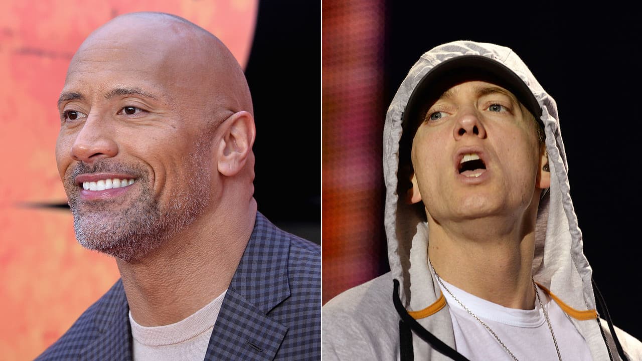 A su lado está Eminem, que no es mentira decir que tuvo su mejor momento en la década pasada, cuando era uno de los raperos más importantes de la industria.