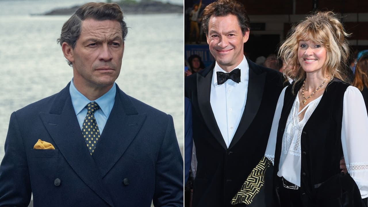 Dominc West y Catherine FitzGerald