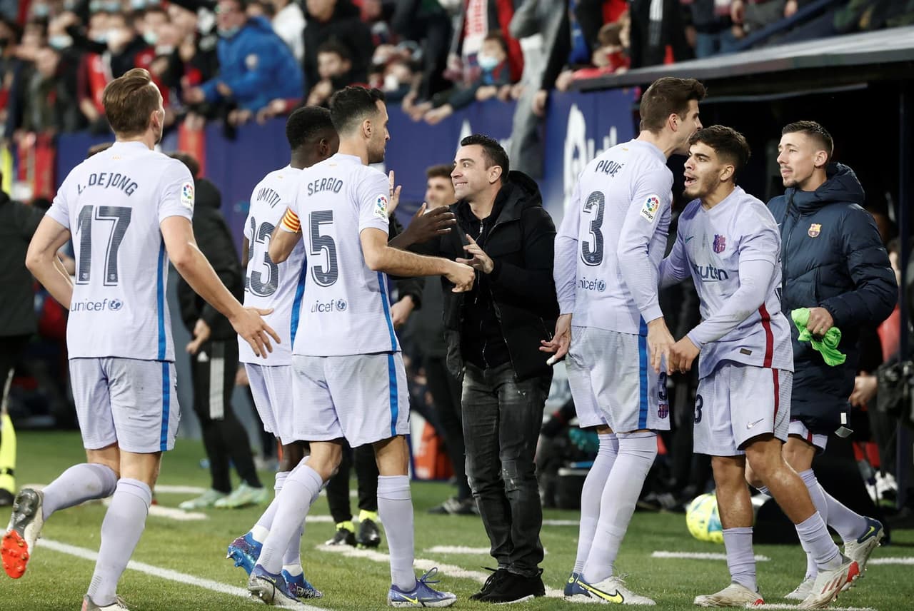 Barcelona, con goles de Nicolás González Iglesias (12') y Abde Ezzalzouli (49') tenían la victoria parcial, pero David García y el gol de último minuto de Ezequiel Ávila le dieron el empate al Osasuna durante la J17 en La Liga.