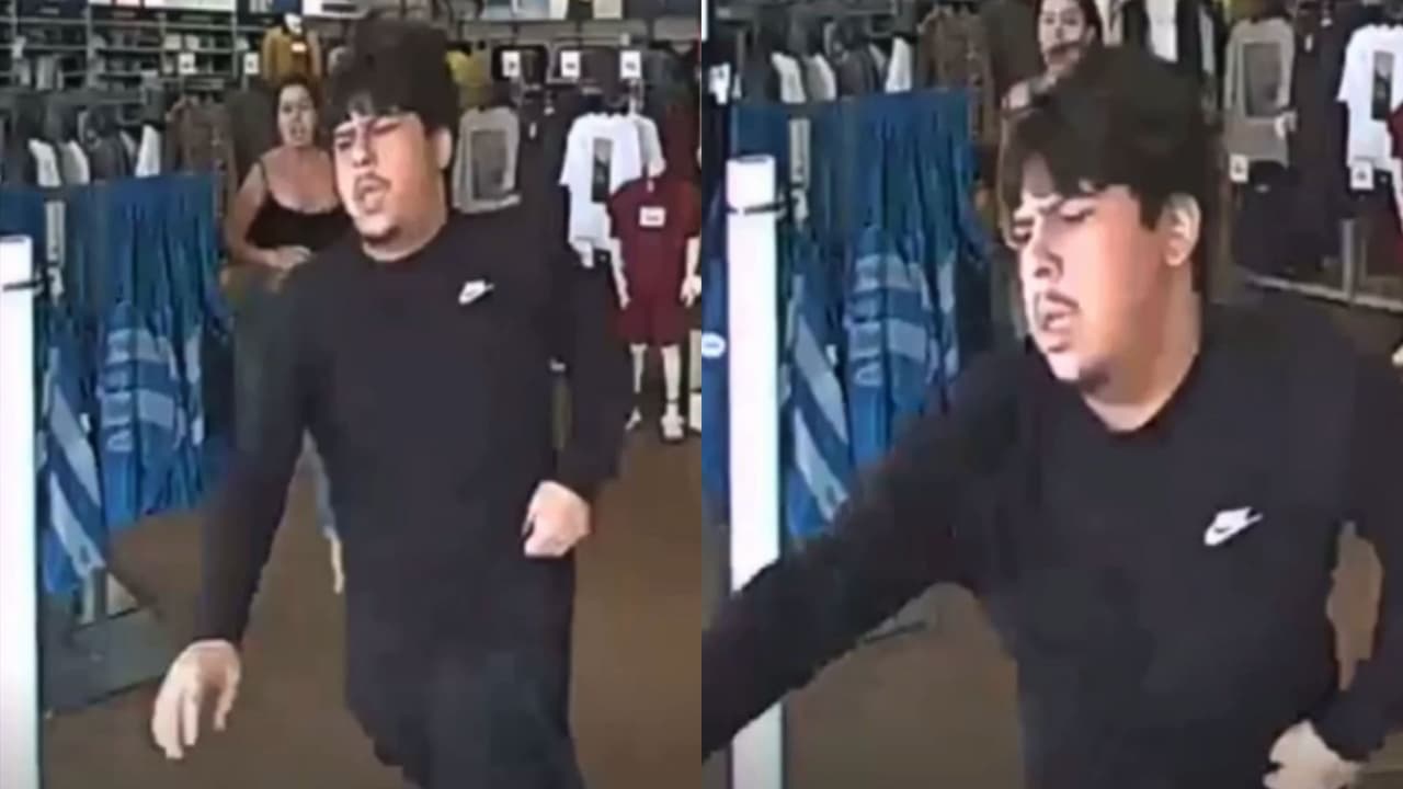 Policía de Pasadena busca a joven acusado de grabar bajo la puerta de un vestidor en Old Navy