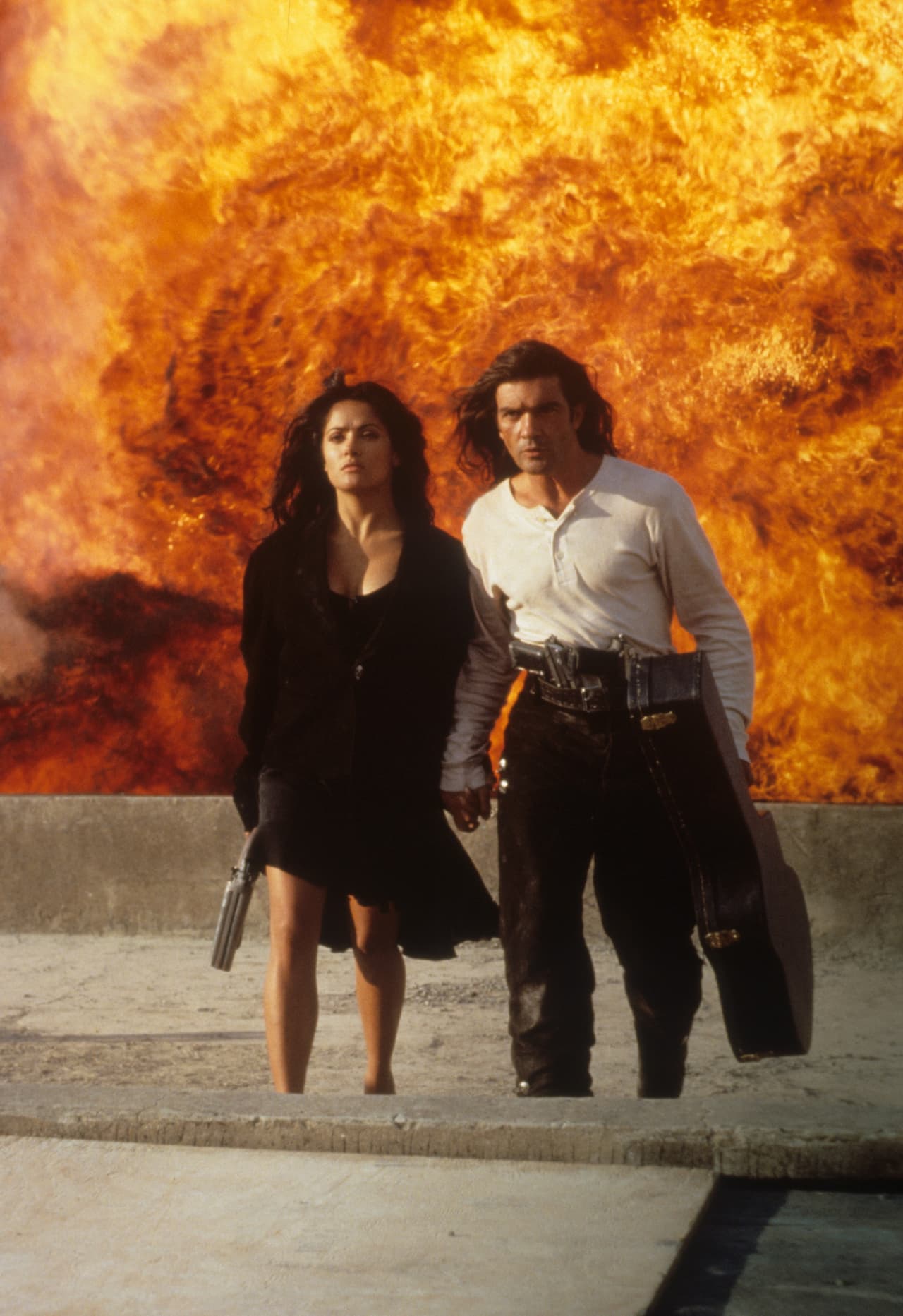La película 'Desperado', de Robert Rodríguez (1995) y protagonizada por Salma Hayek y Antonio Banderas, fue la segunda película recordada.