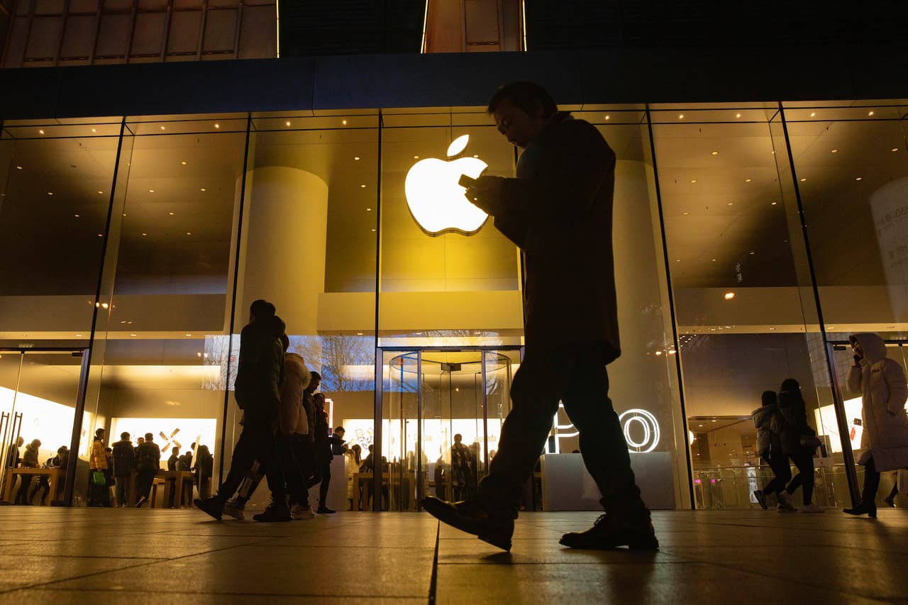 Tienda Apple en Pekín.