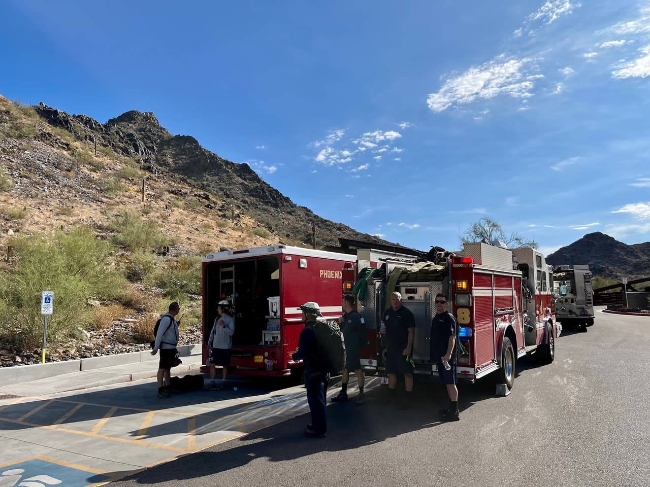 La víctima resbaló y cayó en en Piestewa Peak, por lo que solicitó la ayuda de los expertos.