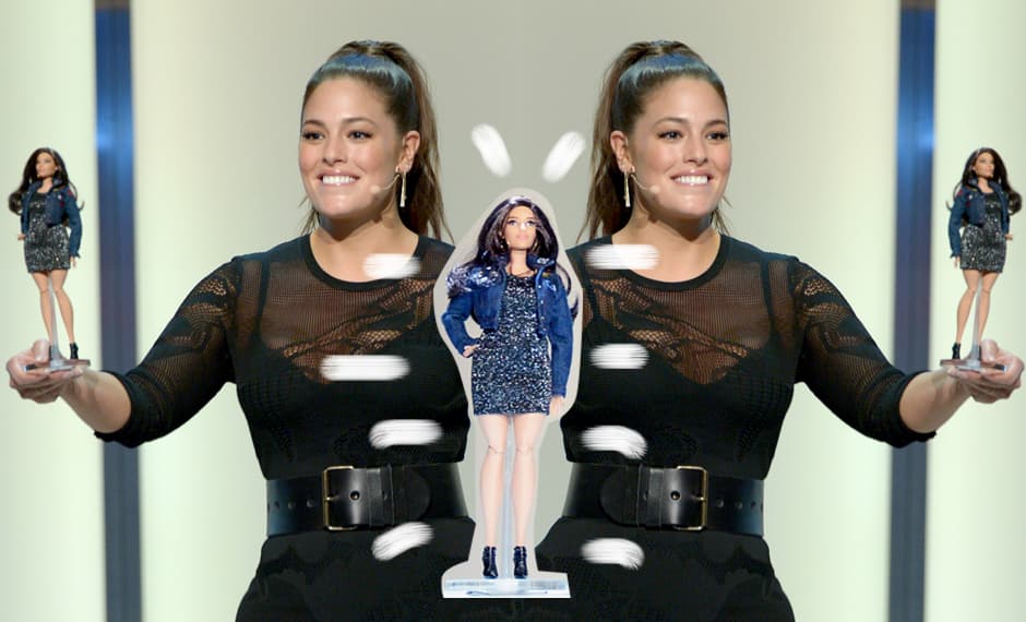 Ashley Graham ahora es una Barbie con curvas (pero sin celulitis)