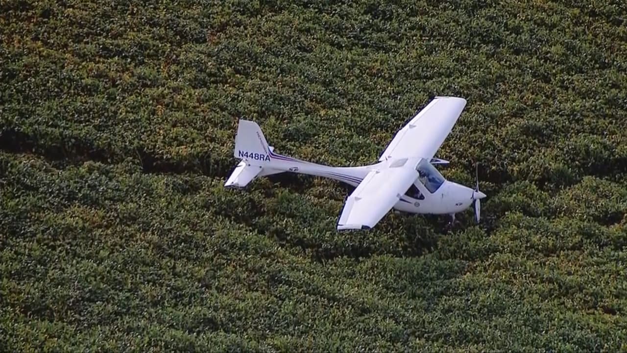 Avioneta se estrella junto al aeropuerto de Aurora