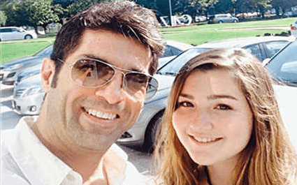 Arturo al principio estaba un poco molesto, porque decía que su pequeña era aún muy chica para tener novio.