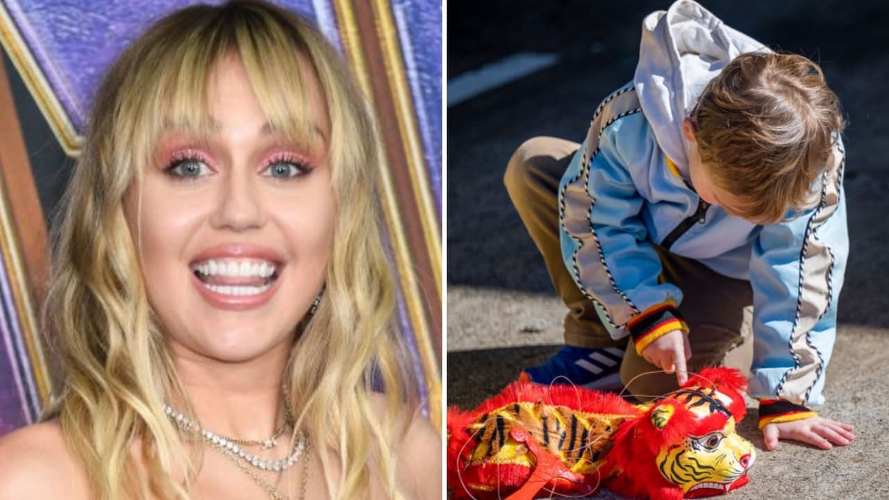 Niño vendía sus juguetes para que su tío conociera a Miley Cyrus, pero ella le dio una sorpresa