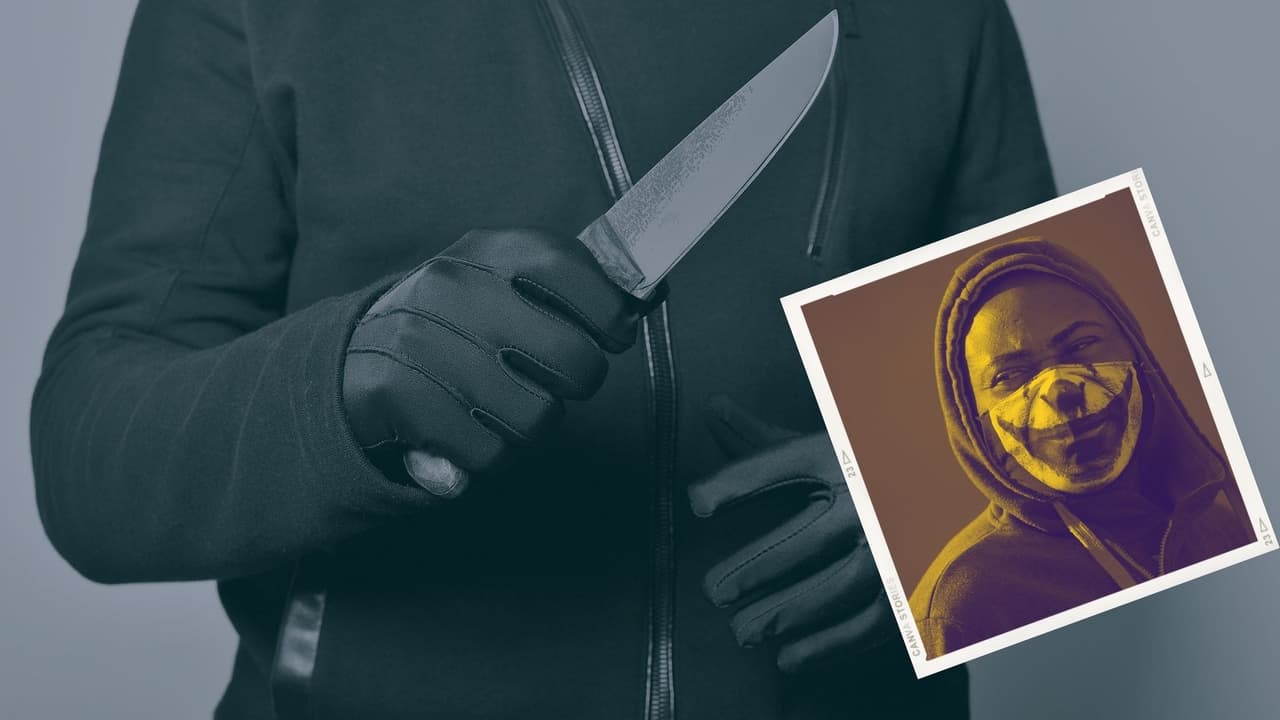 Se pinta la cara como "el Guasón" e intenta apuñalar a un hombre, ahora lo acusan por intento de asesinato