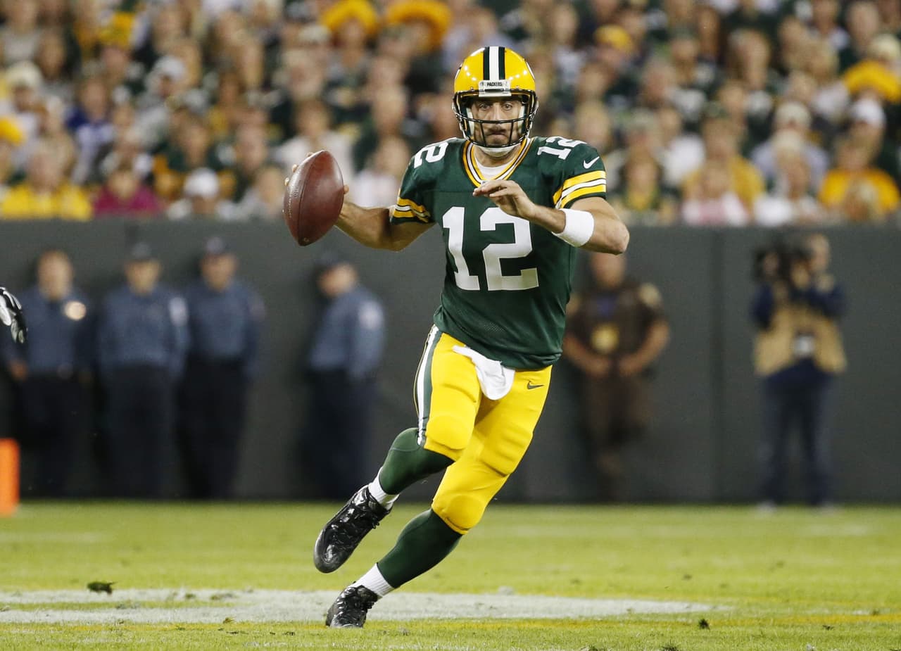 Aaron Rodgers desbancó a Marcus Mariota de la cima de clasificación por rating