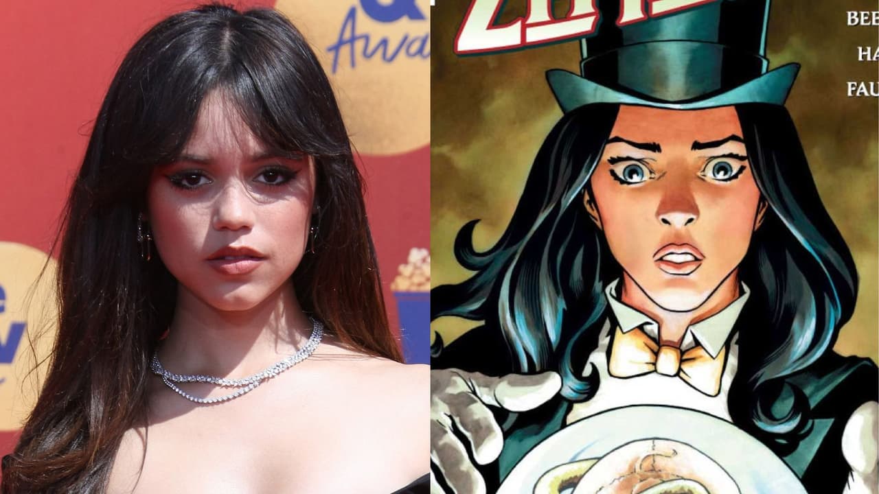 Jenna Ortega y Zatanna en los cómics.